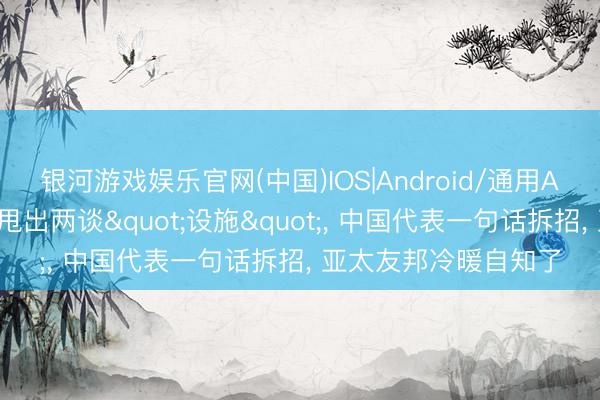 银河游戏娱乐官网(中国)IOS|Android/通用APP下载 好意思防长甩出两谈"设施"， 中国代表一句话拆招， 亚太友邦冷暖自知了